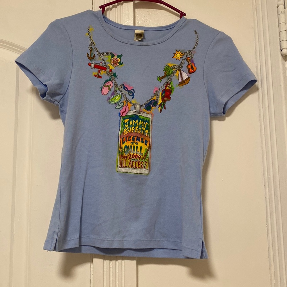 Cute blue shirt